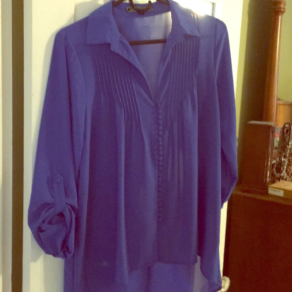 Lovely blue dress/work shirt